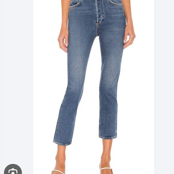 Agolde Riley Crop Jeans - Picture 3 of 8